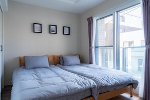 3 chambres, fer et planche à repasser, Wi-Fi gratuit