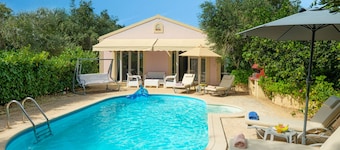 Relax near Corfu’s finest beaches in this charming villa for up to 4 guests