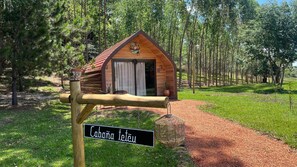 Family Bungalow | Free WiFi, bed sheets - Cabaña Mi Querido Viejo (Juan Emilio O'Leary)