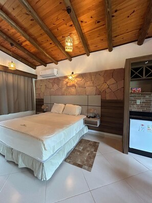 Cabaña Premium, bañera de hidromasaje | 1 dormitorio, wifi gratis, ropa de cama