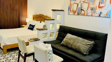 1 多间卧室、熨斗/熨衣板、免费 WiFi、床单