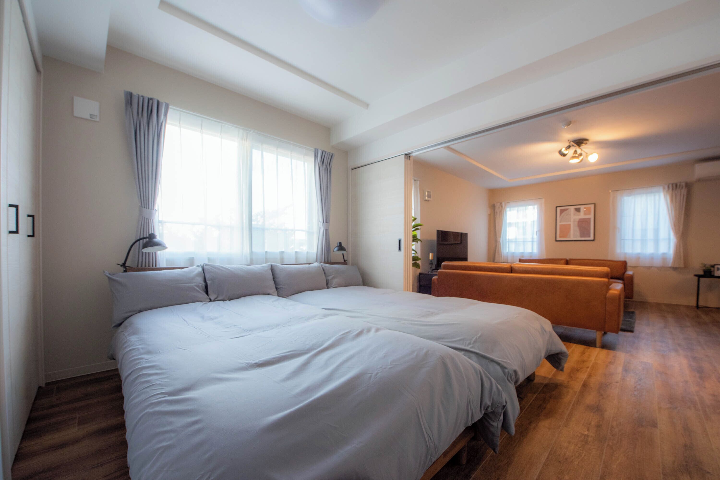 2 bedrooms, iron/ironing board, free WiFi