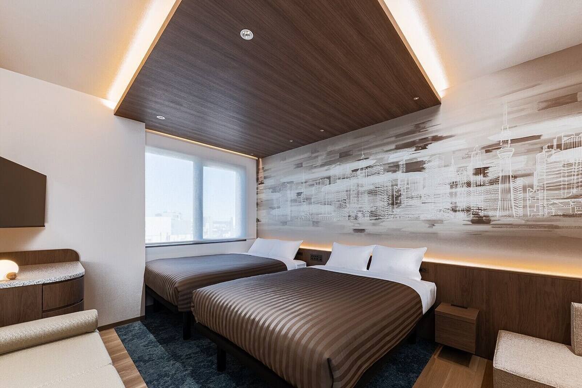 Executive floor Superior Twin Room, Non-smoking | Down comforters, in-room safe, WiFi (free), bed sheets