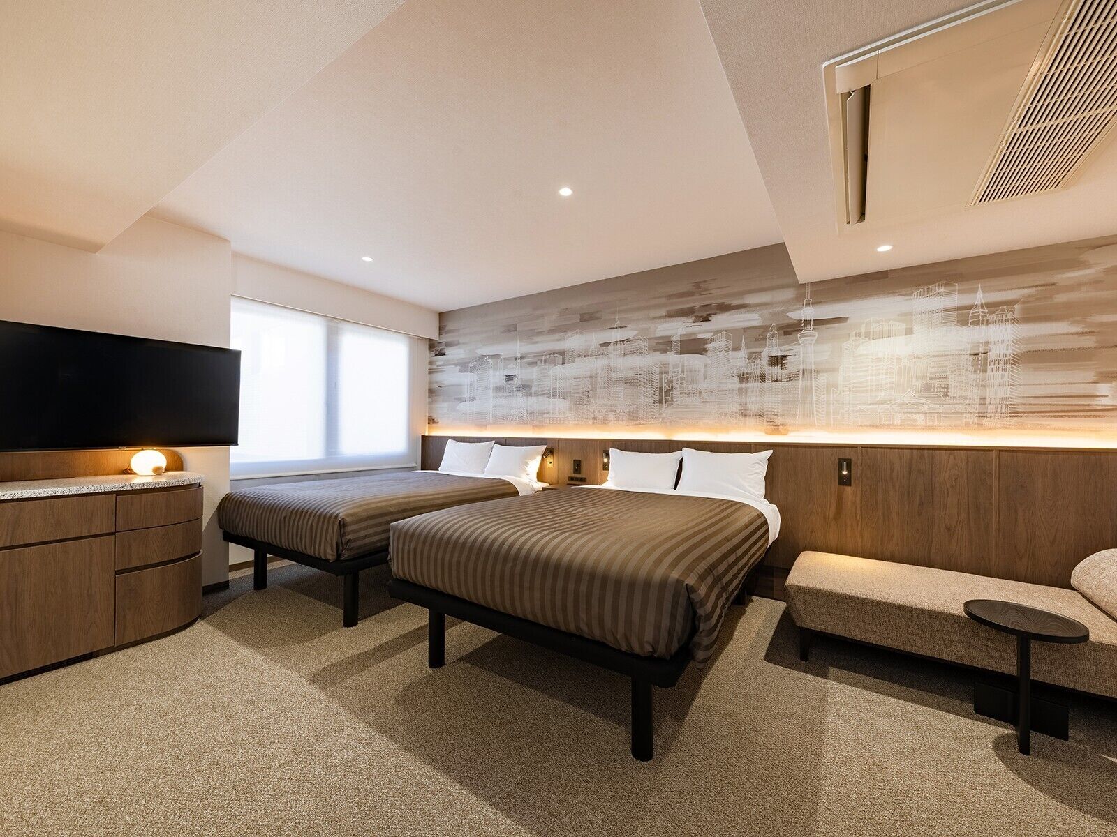 Premium Floor Superior Twin Room, Non-smoking | Down comforters, in-room safe, free WiFi, bed sheets
