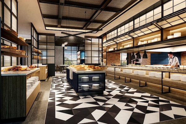 每日供應吃到飽早餐 (每人 VND404250)