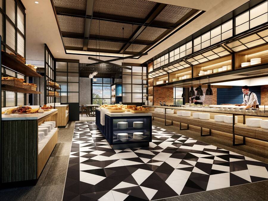 Petit déjeuner buffet (404250 VND par personne)