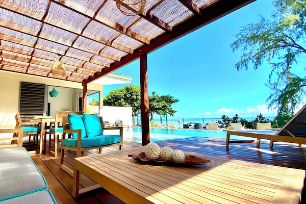 Luxury Villa, Private Pool, Beach View | Beach/ocean view