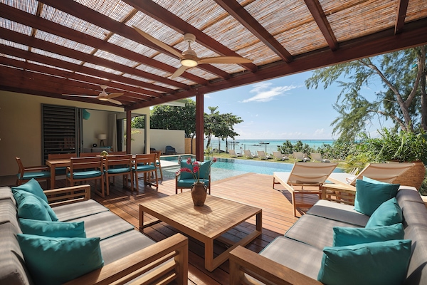 Luxury Villa, Private Pool, Beach View | In-room safe, laptop workspace, iron/ironing board, free WiFi