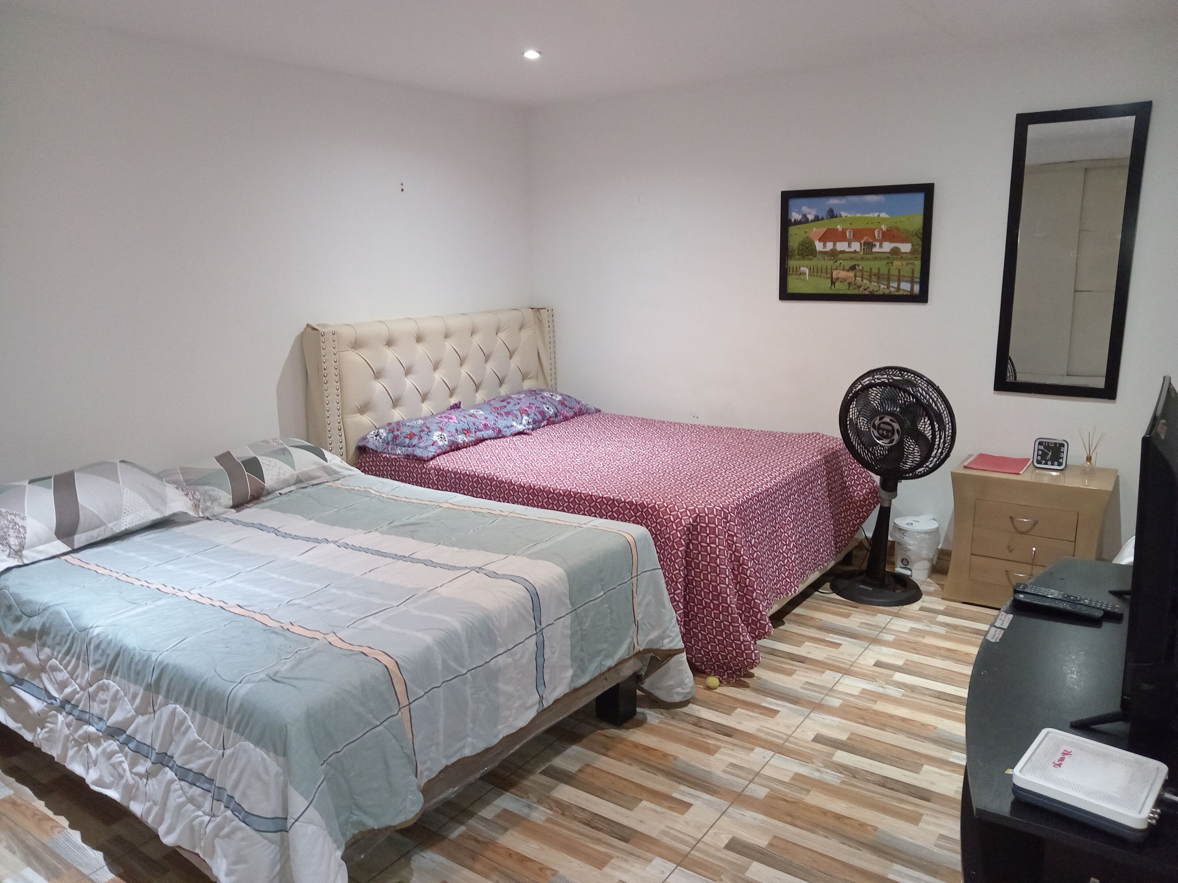 Classic Quadruple Room, Courtyard View