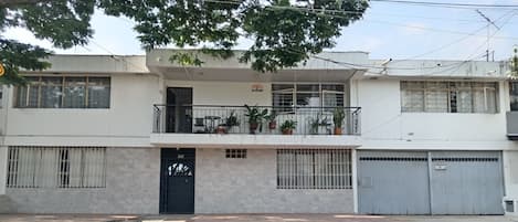 Fassade der Unterkunft