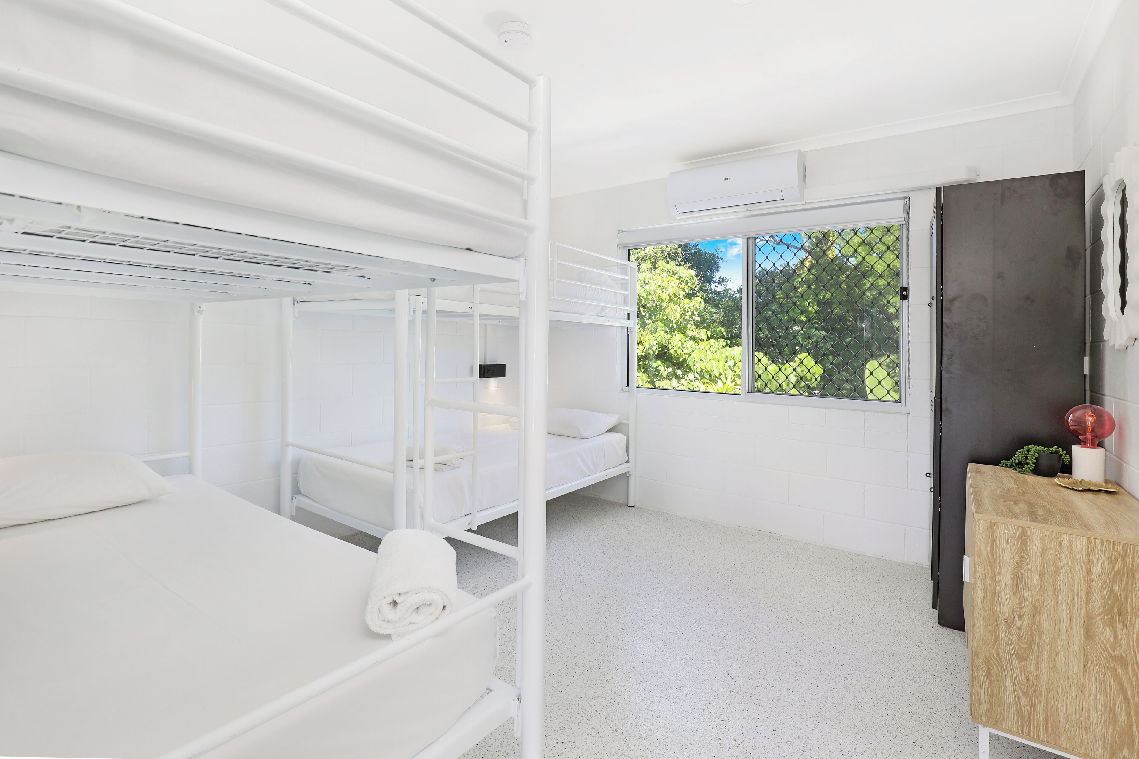 Free WiFi, bed sheets