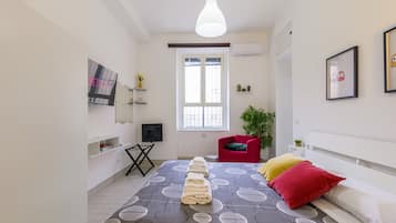 1 Schlafzimmer, Bügeleisen/Bügelbrett, kostenloses WLAN, Bettwäsche