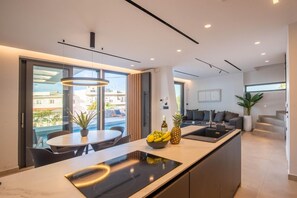 Interior - Aethra Deluxe Villa with pool, 700m from Beach (Chersonisos)