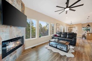 Televisio, takka, videopelejä