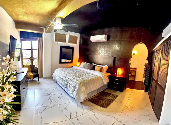 4 slaapkamers, een bureau, gratis wifi, beddengoed