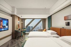 Exclusive-Zweibettzimmer, Stadtblick