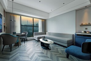 Royal-Suite, Stadtblick | Wohnbereich