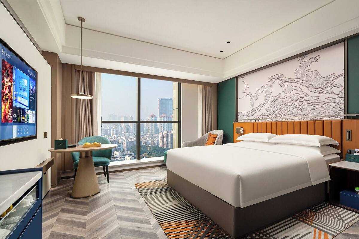 Exclusive Double Room, City View | Pemandangan dari bilik