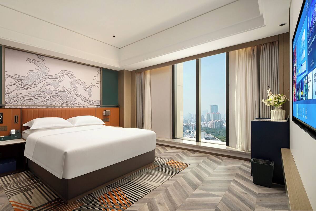 Luxury Double Room, City View | Pemandangan dari bilik