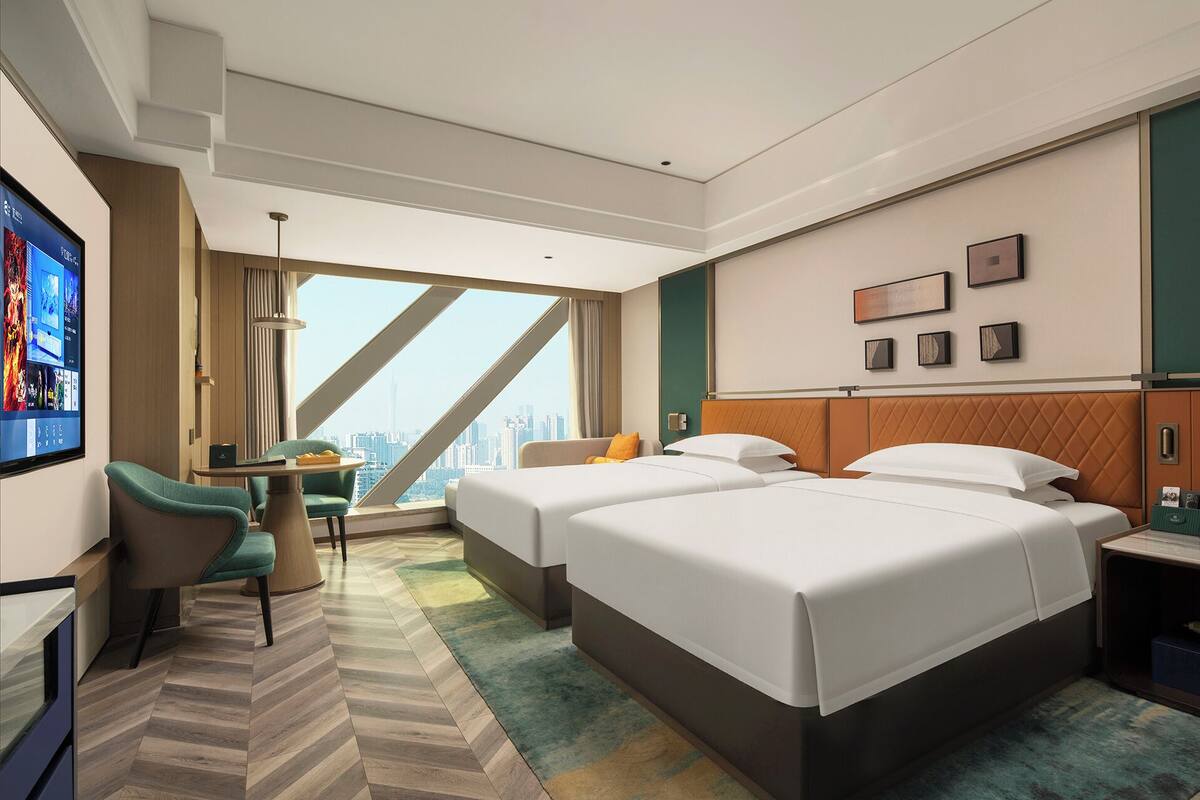 Exclusive Twin Room, City View | Pemandangan dari bilik