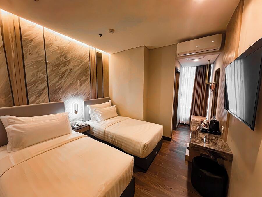 Deluxe-Doppel- oder -Zweibettzimmer