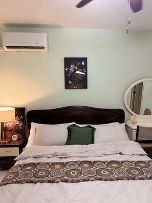 3 عدّة غرف نوم ومكتب وواي فاي وملاءات أسرّة