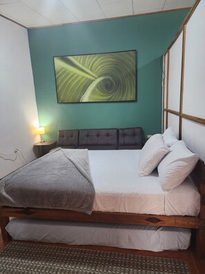2 chambres, accès au Wi-Fi (inclus), literie fournie