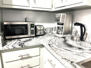 Fridge, microwave, oven, stovetop - Luxe Family-Friendly ATL Home • Near Emory & CHOA (Atlanta)