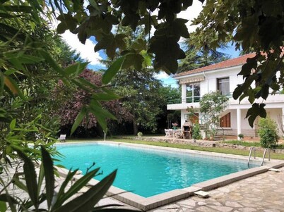 Beautiful house with large spring-water pool at the gateway to the Cévennes 