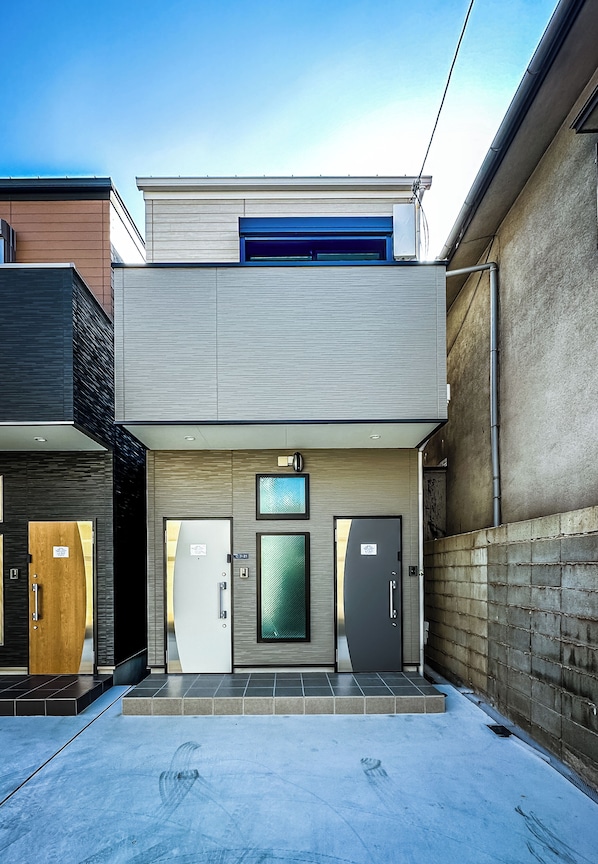 Façade de l’hébergement