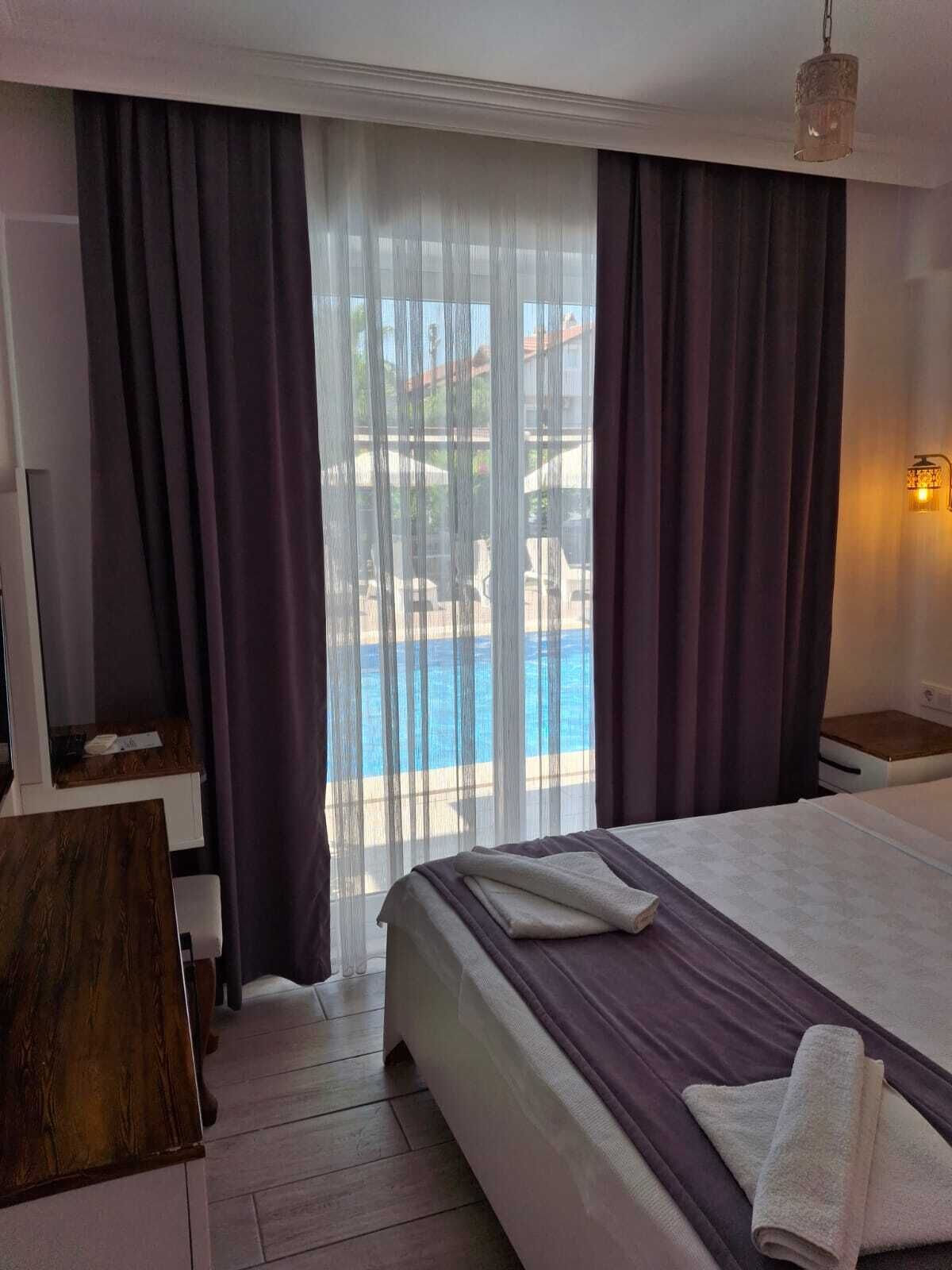 Classic Double Room, Balcony, Pool View | Blackout drapes, soundproofing, iron/ironing board, free WiFi