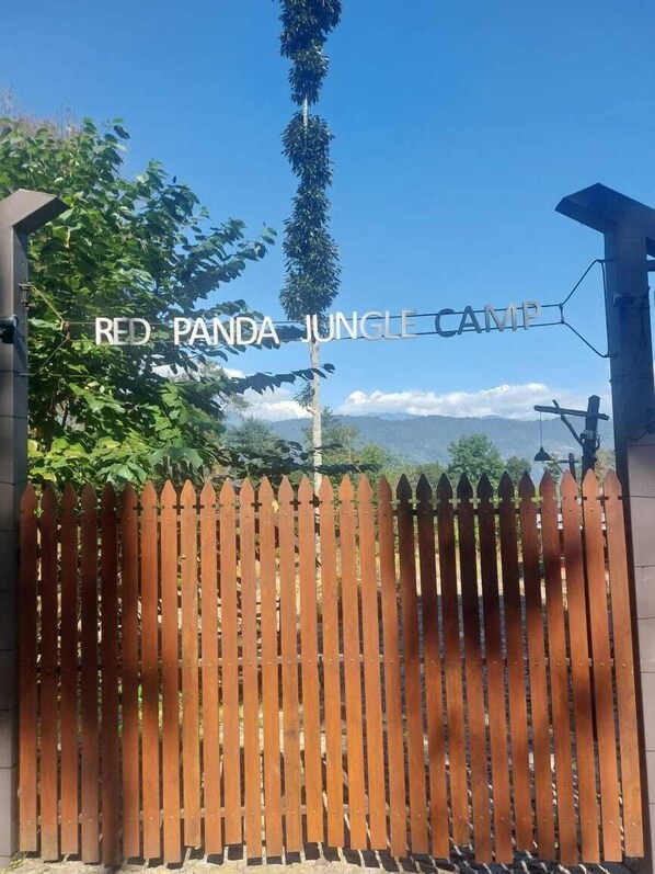 Fassade der Unterkunft