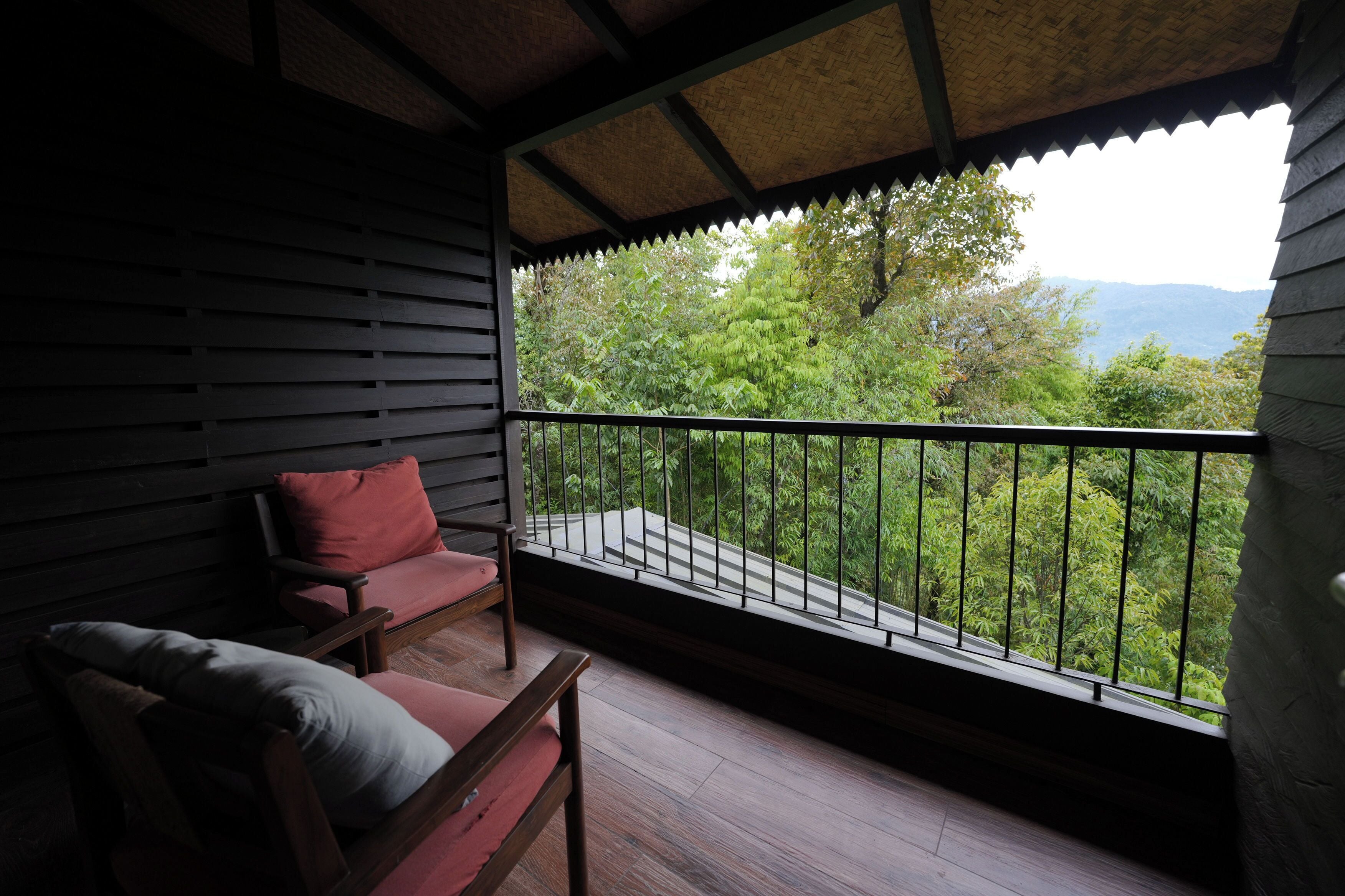 Vue depuis le balcon