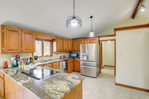 Peek-a-Boo Lake Views & Yard: Windham Home