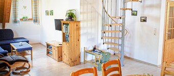 Farmhouse 'Weißtanne' with Mountain View, Private Terrace and Wi-Fi