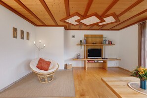 TV, stereo - Apartment 'Ursprung' with Balcony and Wi-Fi (Sankt Georgen)