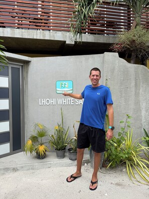 Façade de l’hébergement