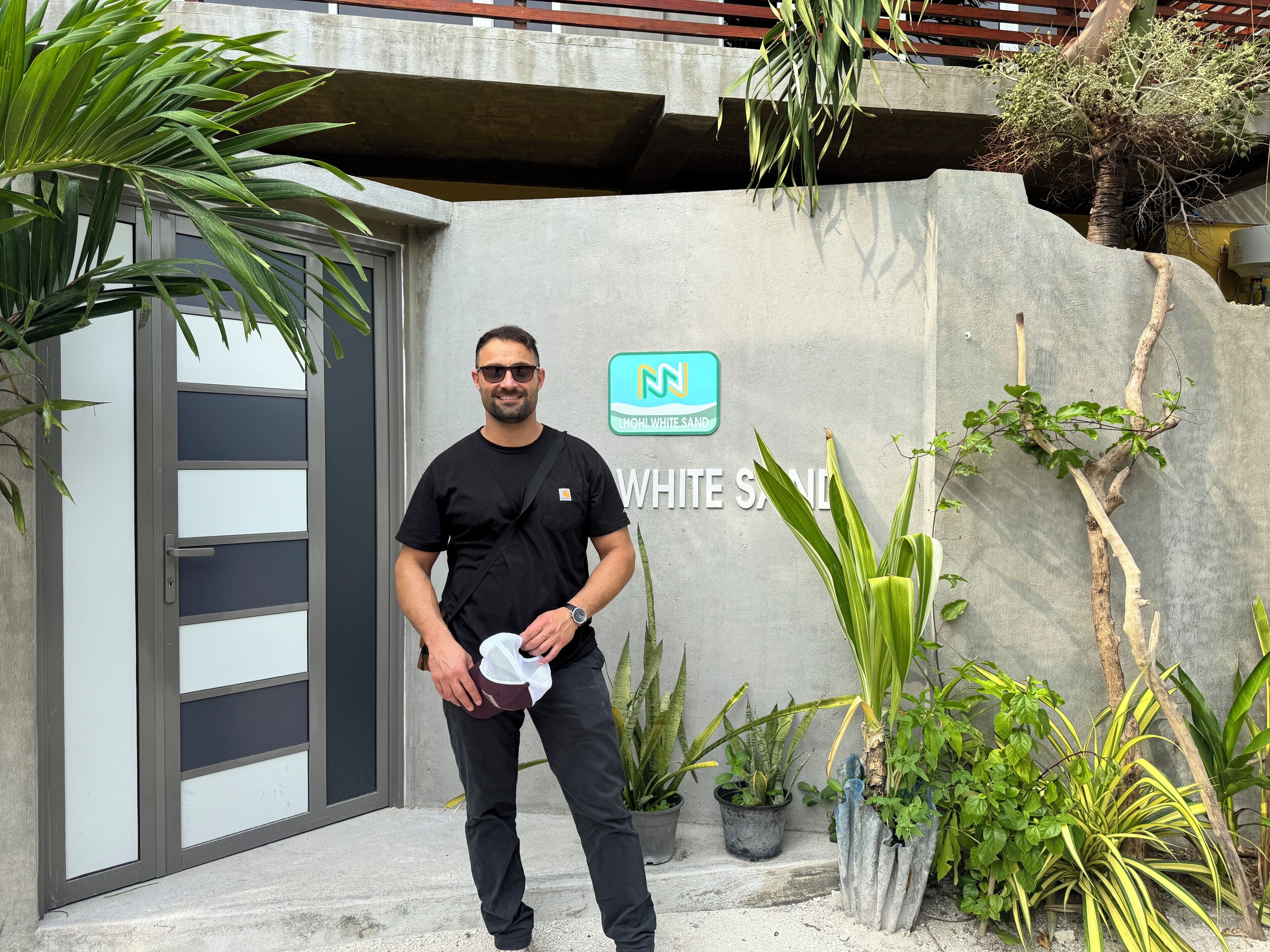 Façade de l’hébergement