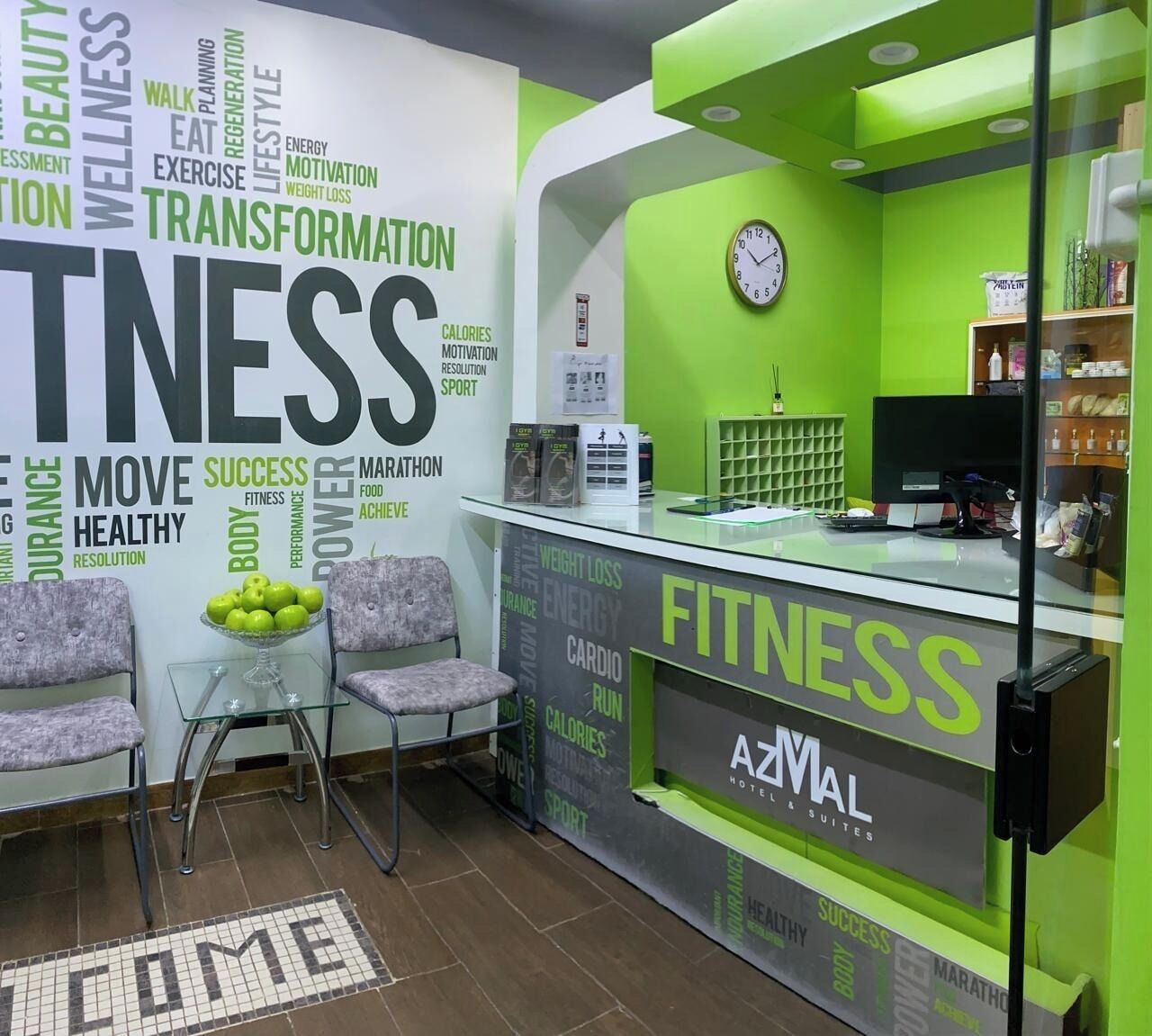 Fitnessbereich