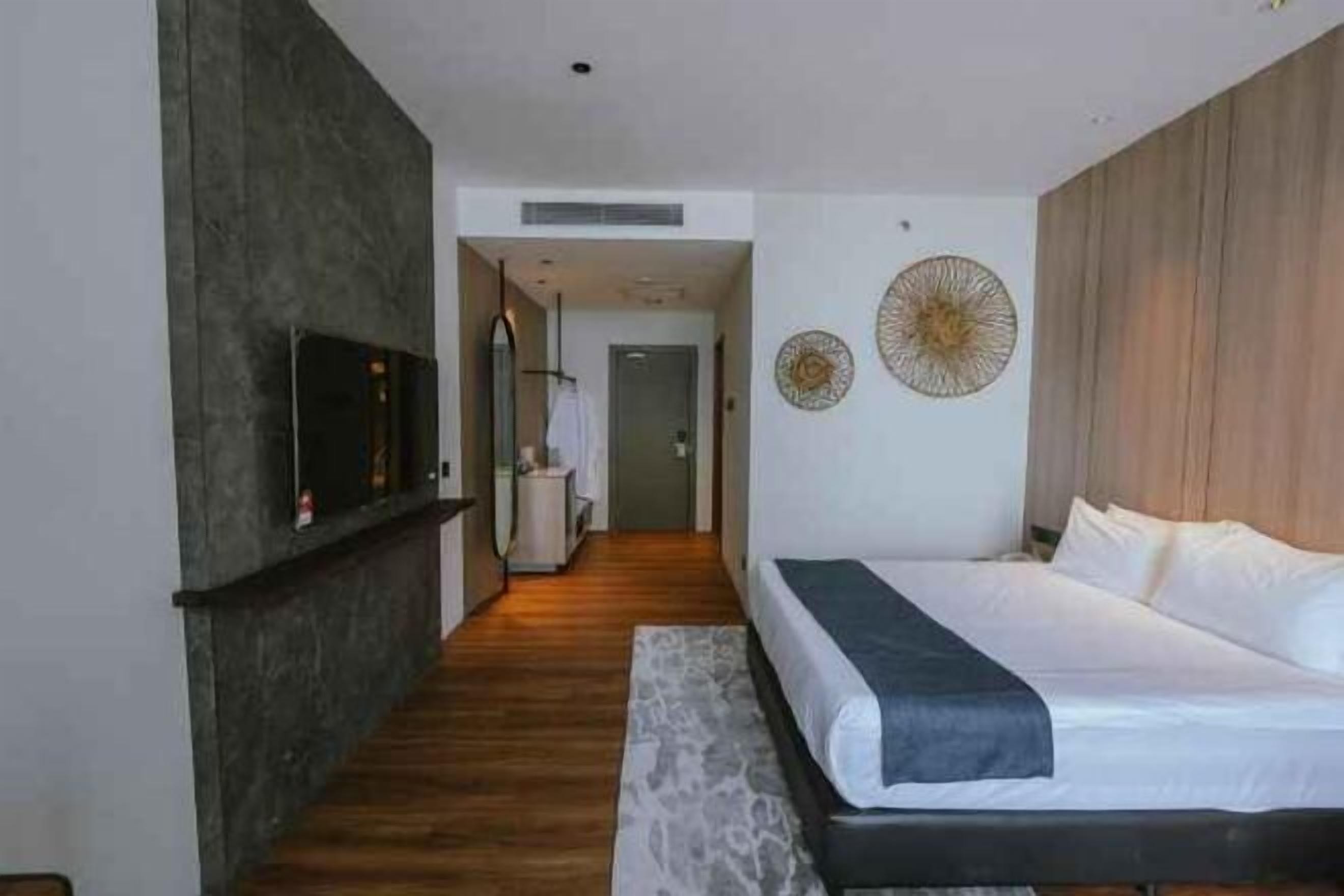 In-room safe, blackout drapes, iron/ironing board