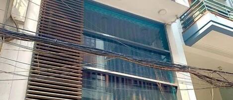 Fassade der Unterkunft