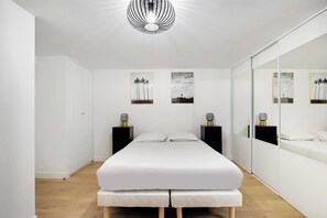 Desk, iron/ironing board, free WiFi, bed sheets