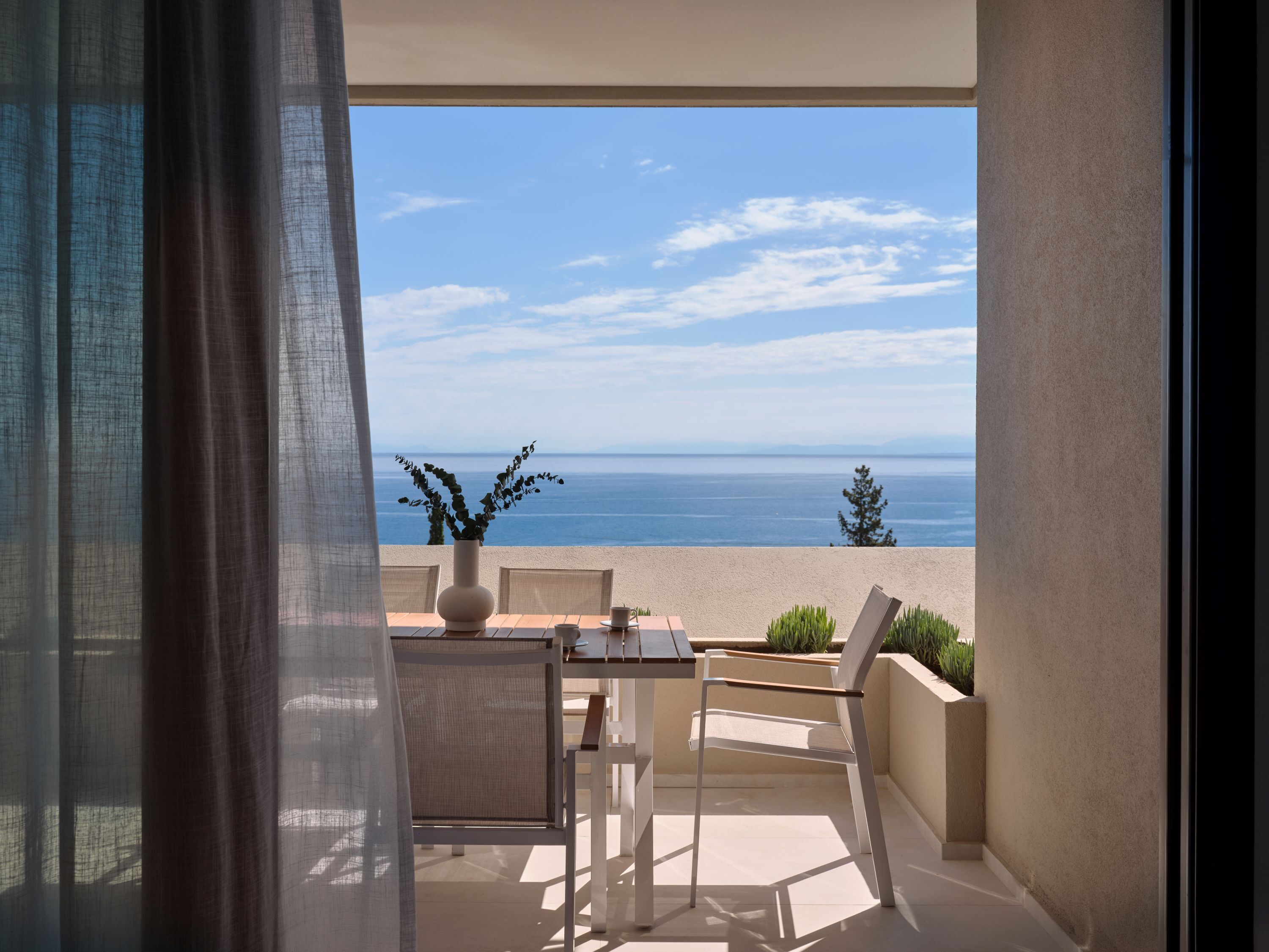 Junior Suite, Sea View | Terrace/patio