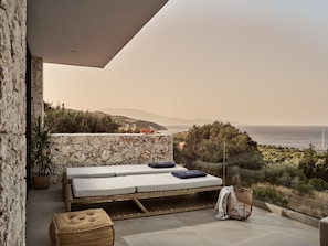 Deluxe Suite | Terrace/patio - The Sall Suites Complex B - Sea Views (Zakynthos)