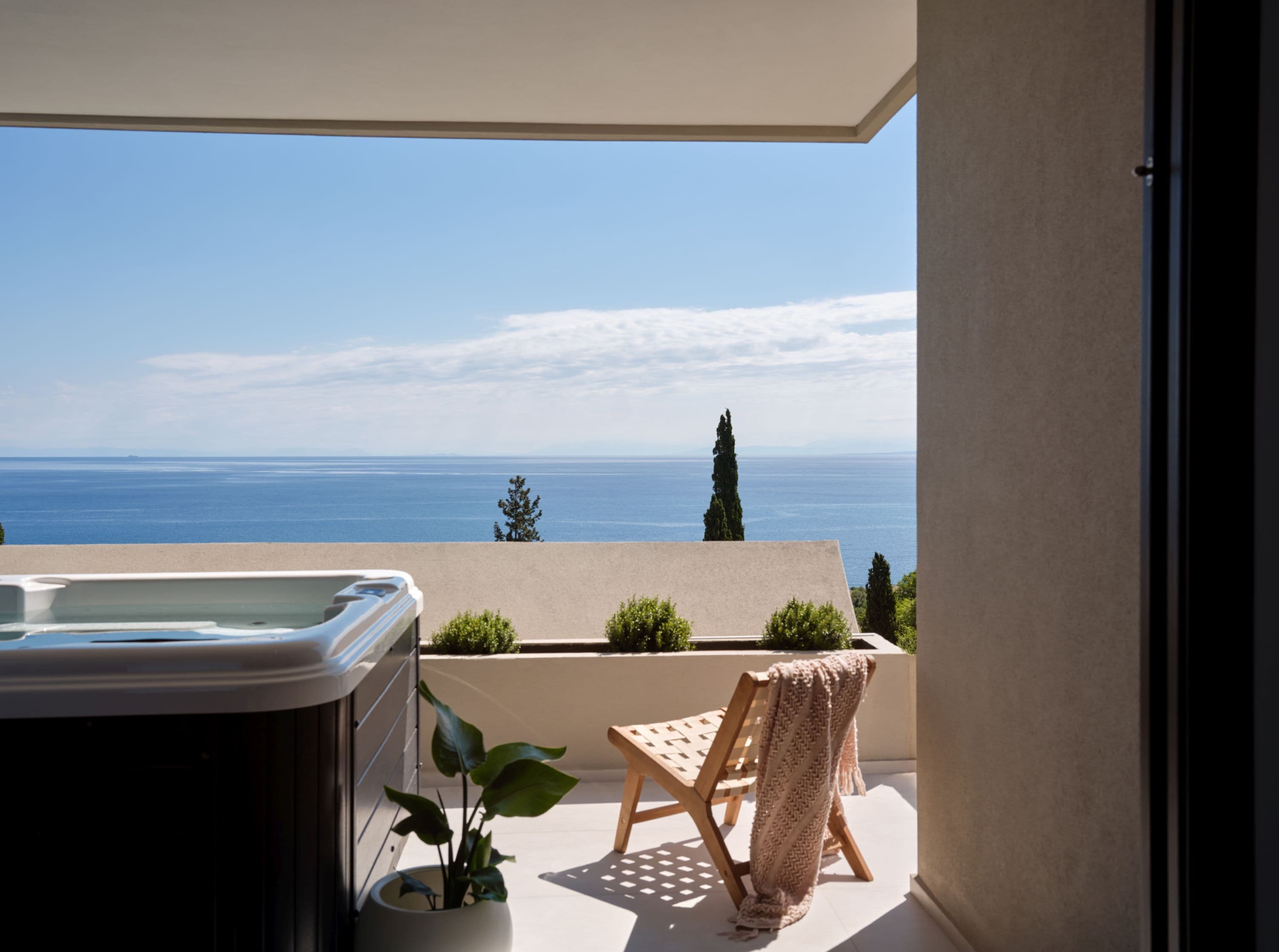 Junior Suite, Sea View | Terrace/patio
