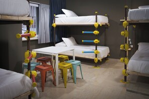 Luxury Shared Dormitory, Mixed Dorm, Non Smoking | In-room safe, desk, laptop workspace, blackout drapes - Hostelò Luxury Hostel (Palermo)