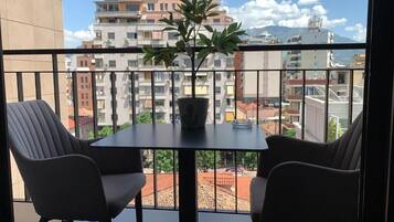 Comfort Apartment, 1 Bedroom, Balcony, City View | Balcony