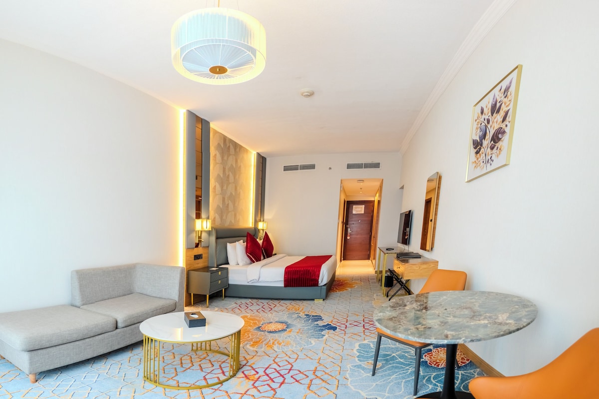 In-room safe, desk, blackout curtains, iron/ironing board