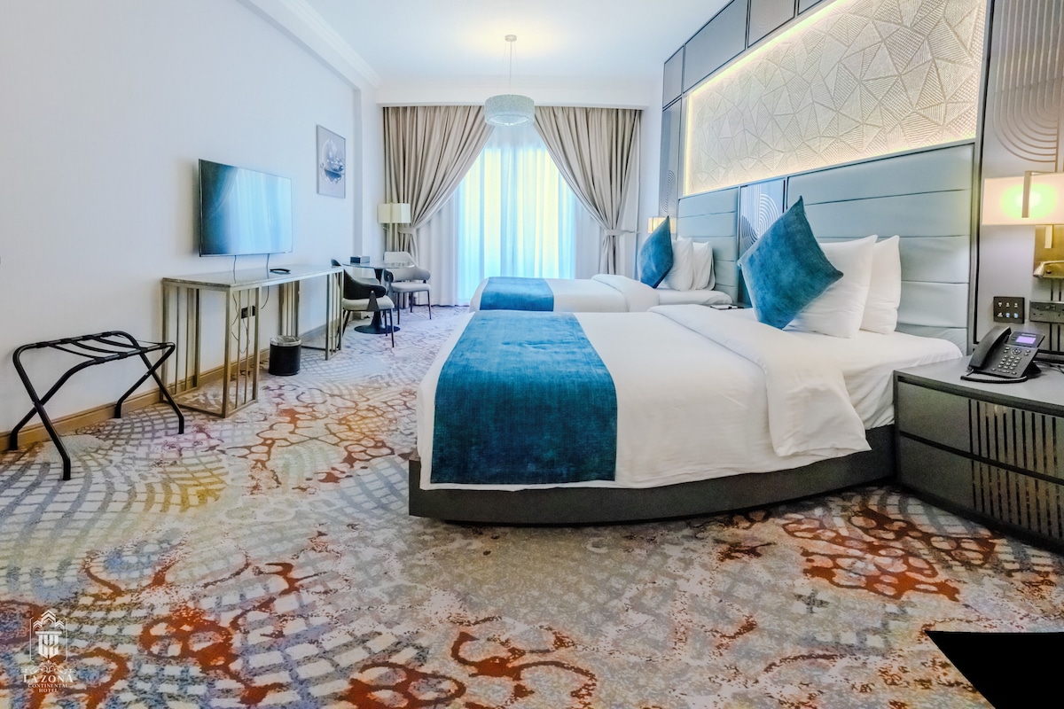 Standard-Zweibettzimmer, Stadtblick