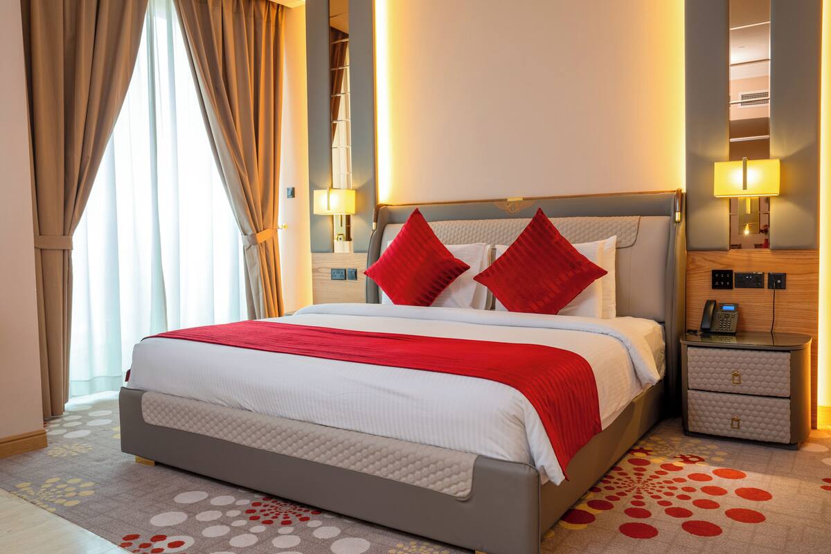 1 bedroom, in-room safe, blackout drapes, iron/ironing board